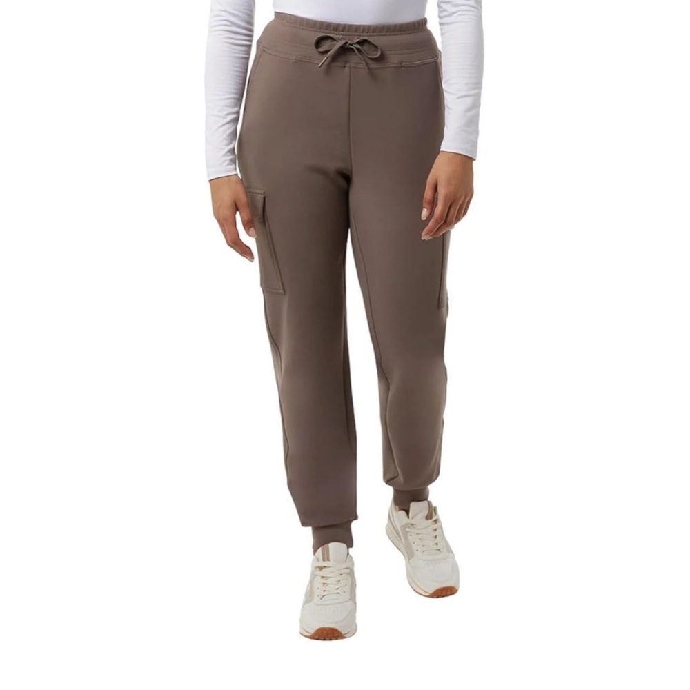 32 Degrees Heat Women's Tech Cargo Jogger Pants Tan Medium